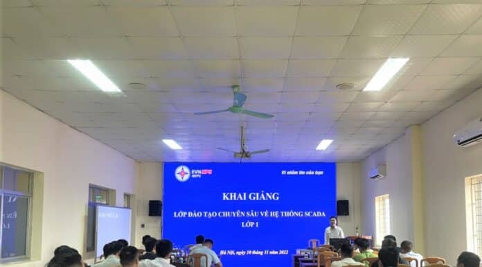 Trường Cao đẳng Điện lực miền Bắc tổ chức khóa đào tạo chuyên sâu về hệ thống SCADA