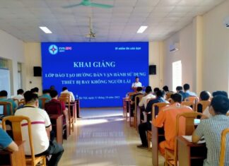 NEPC tổ chức lớp đào tạo hướng dẫn vận hành sử dụng thiết bị bay không người lái