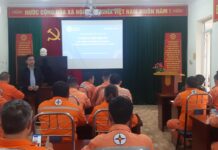 Trường Cao đẳng Điện lực miền Bắc tổ chức triển khai khóa Huấn luyện định kỳ công tác An toàn, vệ sinh lao động năm 2023 cho người lao động Công ty Điện lực Hà Giang