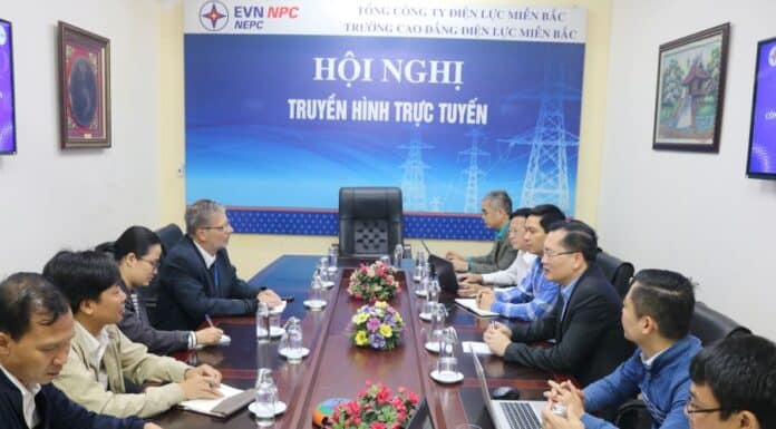 NEPC tiếp tục làm việc với Tập đoàn điện lực Pháp về khả năng hợp tác đào tạo nhân lực thi công sửa chữa hotline 35kV