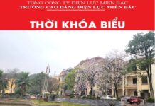 Thời khoá biểu, lich thi tuần từ 22/5/2023