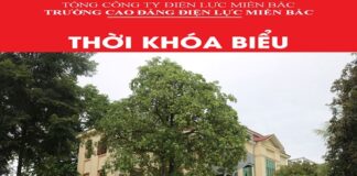 Thời khóa biểu, lịch thi tuần từ 13/3/2023