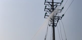 NEPC tổ chức lớp đào tạo vệ sinh cách điện lưới điện đang mang điện bằng nước áp lực cao cho công nhân Công ty TNHH MTV Điện lực Hải Dương