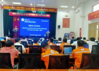 NEPC triển khai đào tạo tính toán tổn thất điện năng kỹ thuật lưới điện cho cán bộ, công nhân kỹ thuật của EVNNPC