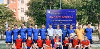 “Nóng” với trận giao hữu bóng đá trên sân cỏ NEPC