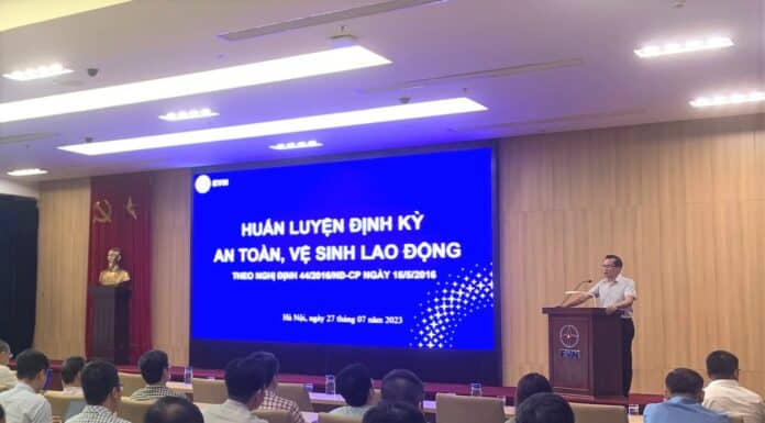 NEPC khai giảng khóa huấn luyện định kỳ công tác an toàn, vệ sinh lao động cho CBCNV Cơ quan EVN