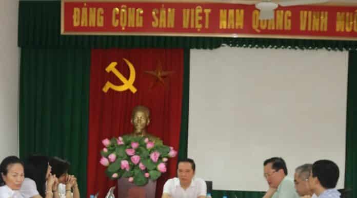 Thành viên HĐTV và đoàn công tác của EVNNPC làm việc với NEPC về tiến độ thực hiện Đề án phát triển nhà trường trở thành Trung tâm đào tạo chất lượng cao