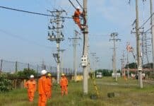 Thi thực hành nâng bậc, giữ bậc đợt 1 năm 2023 cho công nhân bậc cao các Công ty Điện lực trực thuộc EVNNPC