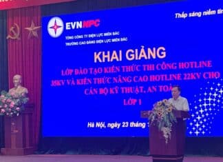 NEPC khai giảng hai lớp hotline theo kế hoạch năm 2023 của EVNNPC