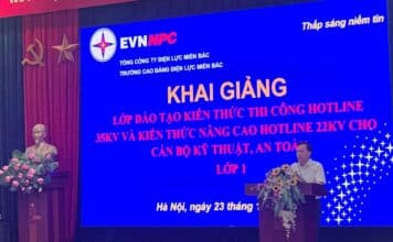 NEPC khai giảng hai lớp hotline theo kế hoạch năm 2023 của EVNNPC