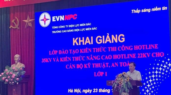 NEPC khai giảng hai lớp hotline theo kế hoạch năm 2023 của EVNNPC