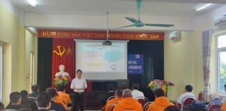 NEPC tổ chức lớp tập huấn kiến thức pháp luật, sát hạch cấp thẻ Kiểm tra viên Điện lực cho công nhân Công ty Điện lực Yên Bái