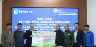 Bàn giao mô hình điện mặt trời áp mái tại Trường Cao đẳng Điện lực miền Bắc