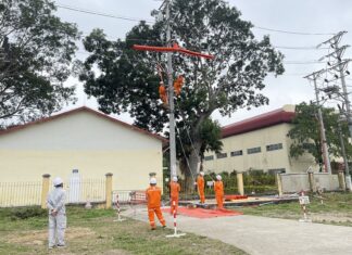 NEPC hoàn thành khóa đào tạo công nhân thi công sửa chữa hotline 35kV đầu tiên của EVNNPC