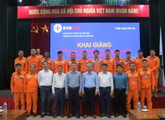 NEPC khai giảng lớp 2 – Đào tạo công nhân thi công sửa chữa hotline 35kV
