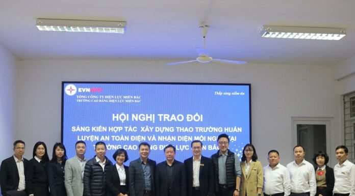 Hội nghị trao đổi hợp tác xây dựng “thao trường huấn luyện an toàn điện và nhận diện mối nguy” tại NEPC