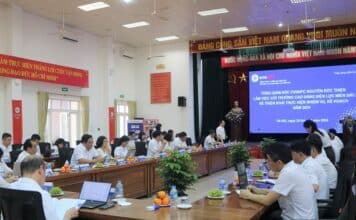 Tổng giám đốc EVNNPC làm việc với Trường Cao đẳng Điện lực miền Bắc