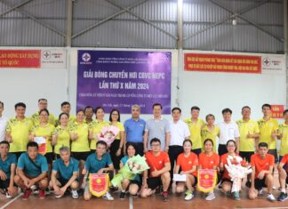 CÔNG ĐOÀN NEPC TỔ CHỨC GIẢI BÓNG CHUYỀN HƠI CÁN BỘ VIÊN CHỨC LẦN THỨ X NĂM 2024