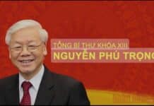 Bài viết “Tự hào và tin tưởng dưới lá cờ vẻ vang của Đảng, quyết tâm xây dựng một nước Việt Nam ngày càng giàu mạnh, văn minh, văn hiến anh hùng” của Tổng Bí thư Nguyễn Phú Trọng