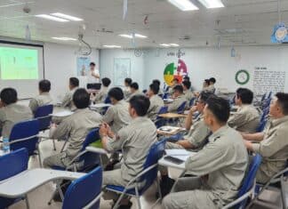 Trường Cao đẳng Điện lực miền Bắc tổ chức khóa huấn luyện An toàn điện cho CBCNV CTY CP VINHOMES