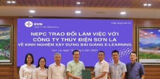 NEPC làm việc với Công ty Thủy điện Sơn La