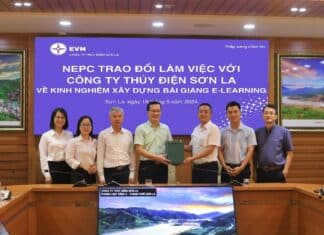 NEPC làm việc với Công ty Thủy điện Sơn La