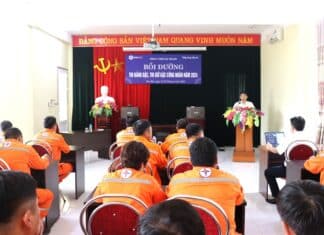 NEPC tổ chức bồi huấn thi nâng bậc, giữ bậc cho công nhân Công ty Điện lực Yên Bái