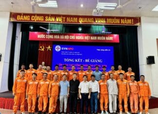 NEPC tổng kết – bế giảng lớp 2 “Đào tạo công nhân thi công sửa chữa hotline 35kV”