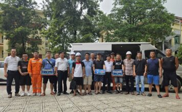 Việc làm nhỏ của Trường Cao đẳng Điện lực miền Bắc góp phần chia sẻ cùng ngành điện những khó khăn trong việc khắc phục hậu quả sau bão Yagi