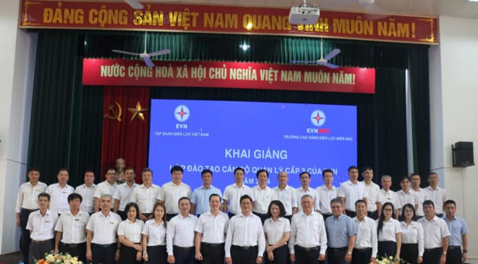 NEPC khai giảng lớp 2 đào tạo Cán bộ quản lý cấp 3 của EVN khu vực miền Bắc năm 2024