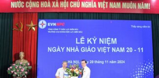 NEPC long trọng tổ chức Lễ kỷ niệm Ngày nhà giáo Việt Nam 20/11