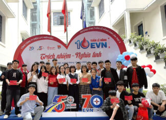 Trường Cao đẳng Điện lực miền Bắc nhiệt tình hưởng ứng tuần lễ Hồng EVN lần thứ X