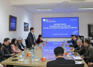 Ban Kinh doanh – Tập đoàn Điện lực Việt Nam làm việc với Trường Cao đẳng Điện lực miền Bắc