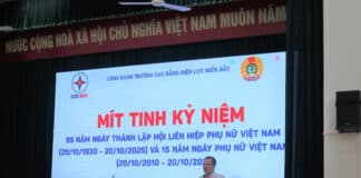 LỄ KỶ NIỆM NGÀY PHỤ NỮ VIỆT NAM TẠI TRƯỜNG CAO ĐẲNG ĐIỆN LỰC MIỀN BẮC: TÔN VINH VAI TRÒ VÀ NHỮNG ĐÓNG GÓP QUAN TRỌNG