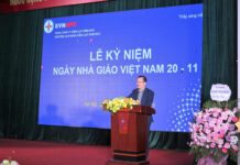 Trường Cao đẳng Điện lực miền Bắc tổ chức Lễ mít tinh kỷ niệm Ngày Nhà giáo Việt Nam 20/11