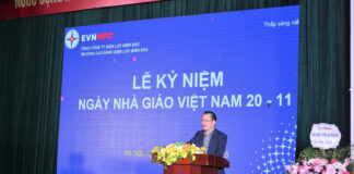 Trường Cao đẳng Điện lực miền Bắc tổ chức Lễ mít tinh kỷ niệm Ngày Nhà giáo Việt Nam 20/11