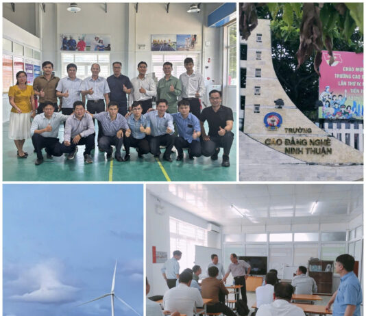 GIẢNG VIÊN NEPC THAM GIA KHÓA ĐÀO TẠO “NGUYÊN TẮC CƠ BẢN CỦA CÔNG NGHỆ NĂNG LƯỢNG GIÓ” TẠI TRƯỜNG CAO ĐẲNG NGHỀ NINH THUẬN