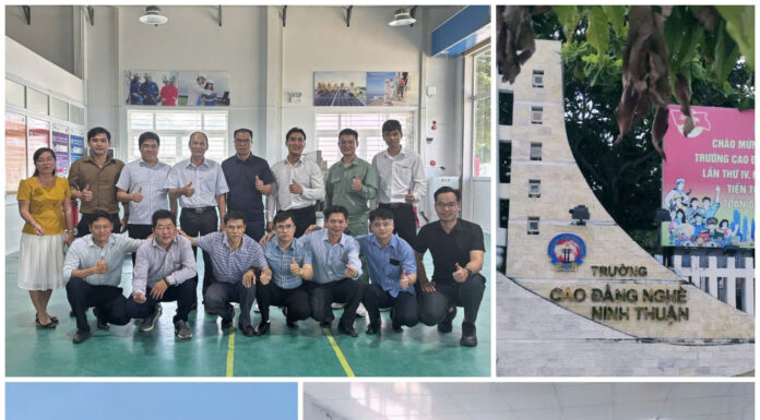 GIẢNG VIÊN NEPC THAM GIA KHÓA ĐÀO TẠO “NGUYÊN TẮC CƠ BẢN CỦA CÔNG NGHỆ NĂNG LƯỢNG GIÓ” TẠI TRƯỜNG CAO ĐẲNG NGHỀ NINH THUẬN