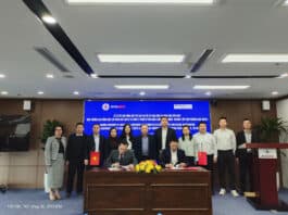 EVNNPC tổ chức lễ ký kết hợp đồng hợp tác đào tạo giữa Trường Cao đẳng Điện lực miền Bắc và Công ty TNHH Tư vấn Năng lượng Lan Thương Mê Kông