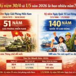 HƯỚNG TỚI NGÀY GIẢI PHÓNG MIỀN NAM 30/4 VÀ NGÀY QUỐC TẾ LAO ĐỘNG 1/5