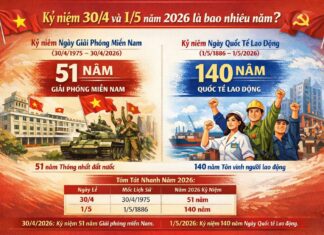 HƯỚNG TỚI NGÀY GIẢI PHÓNG MIỀN NAM 30/4 VÀ NGÀY QUỐC TẾ LAO ĐỘNG 1/5