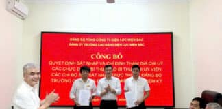 ĐẢNG BỘ TRƯỜNG CAO ĐẲNG ĐIỆN LỰC MIỀN BẮC CÔNG BỐ QUYẾT ĐỊNH SÁP NHẬP VÀ KIỆN TOÀN NHÂN SỰ CÁC CHI BỘ TRỰC THUỘC NHIỆM KỲ 2025-2027