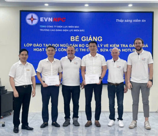 Trường Cao đẳng Điện lực miền Bắc tổ chức thành công khóa đào tạo đội ngũ cán bộ quản lý về kiểm tra đánh giá công tác hotline theo tiêu chuẩn quốc tế