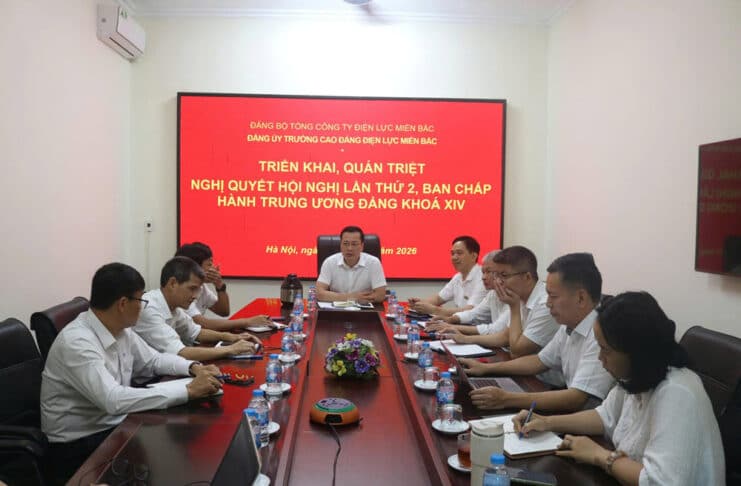 ĐẢNG BỘ NEPC TỔ CHỨC HỘI NGHỊ QUÁN TRIỆT, TRIỂN KHAI NGHỊ QUYẾT HỘI NGHỊ LẦN THỨ 2 BCH TW ĐẢNG KHÓA XIV
