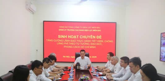 Đảng bộ Trường Cao đẳng Điện lực miền Bắc tổ chức sinh hoạt chuyên đề: “Tăng cường lãnh đạo thực hành tiết kiệm, chống lãng phí theo tư tưởng, đạo đức, phong cách Hồ Chí Minh”