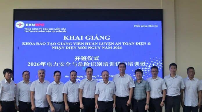 NEPC nghiệm thu thao trường và khai giảng chương trình đào tạo về An toàn điện, nhận diện mối nguy