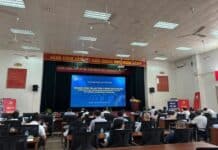 Đoàn công tác EVN khảo sát thực tế Thao trường An toàn điện và nhận diện mối nguy tại NEPC