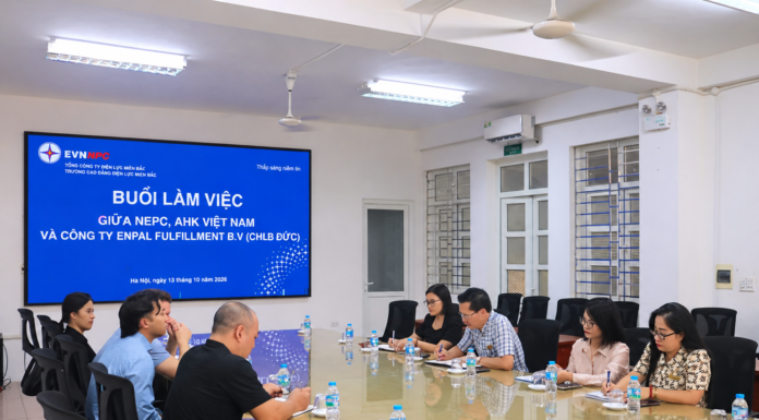 NEPC làm việc với AHK Việt Nam và Enpal Fulfillment B.V.: Mở rộng kết nối, tìm kiếm cơ hội hợp tác đào tạo nhân lực ngành năng lượng